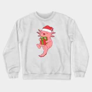 Christmas Axolotl Crewneck Sweatshirt